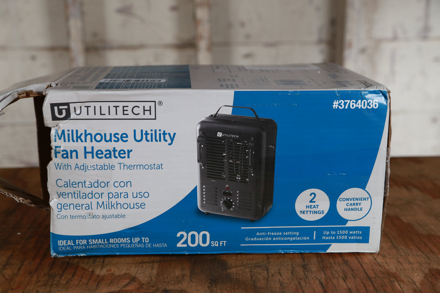 Utilitech Milkhouse Utility Fan Heater