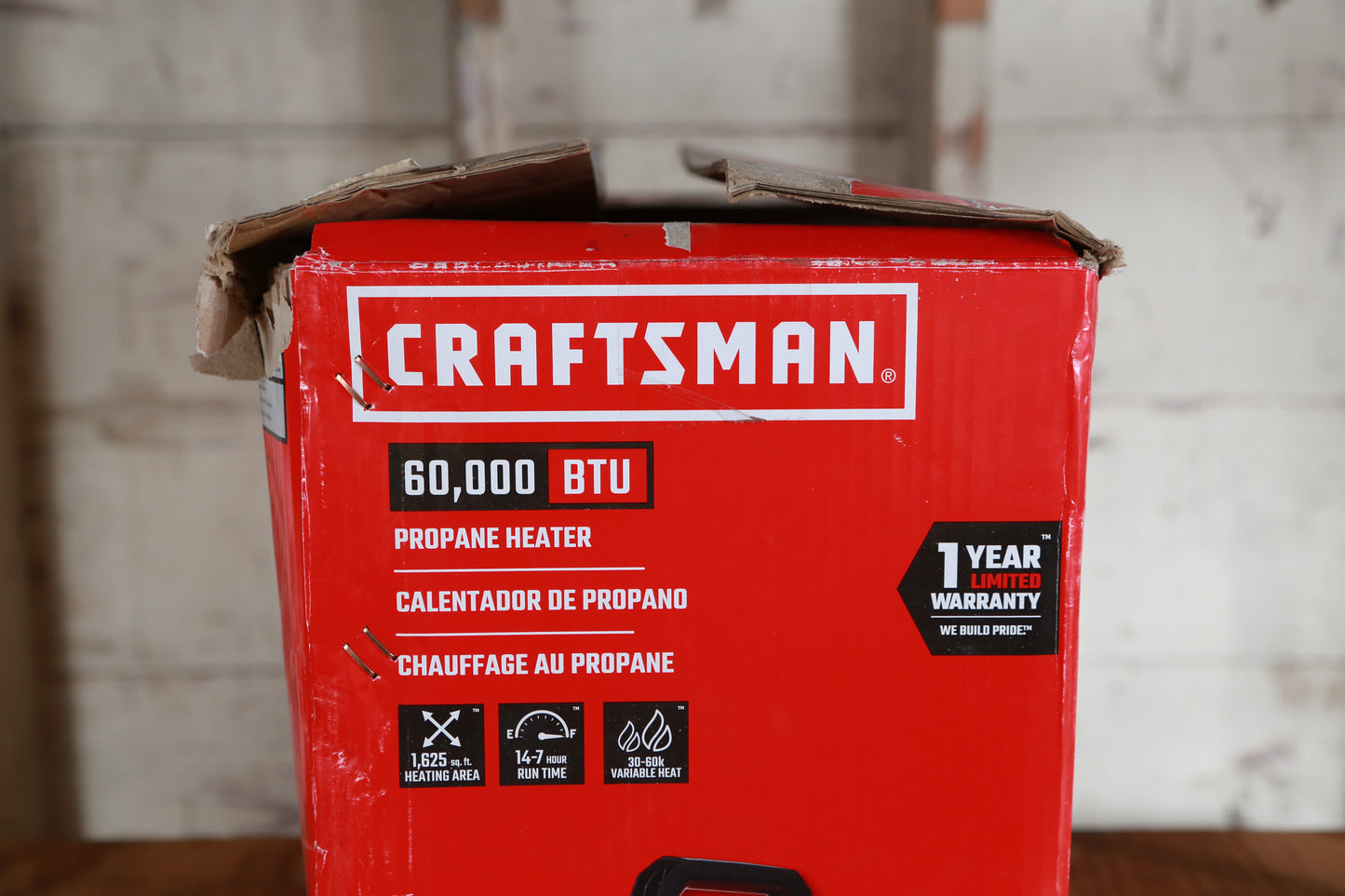 CRAFTSMAN Craftsman Forced Air Propane 60000-BTU Outdoor Portable Forced Air Propane Heater