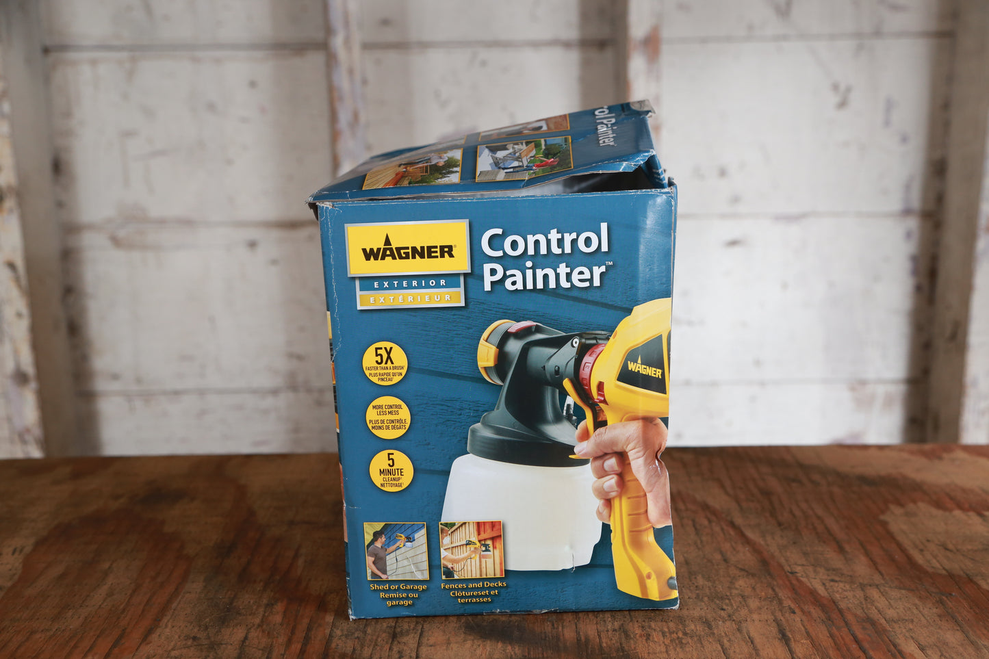 Wagner Control Painter Handheld HVLP Paint Sprayer (Compatible with Stains)