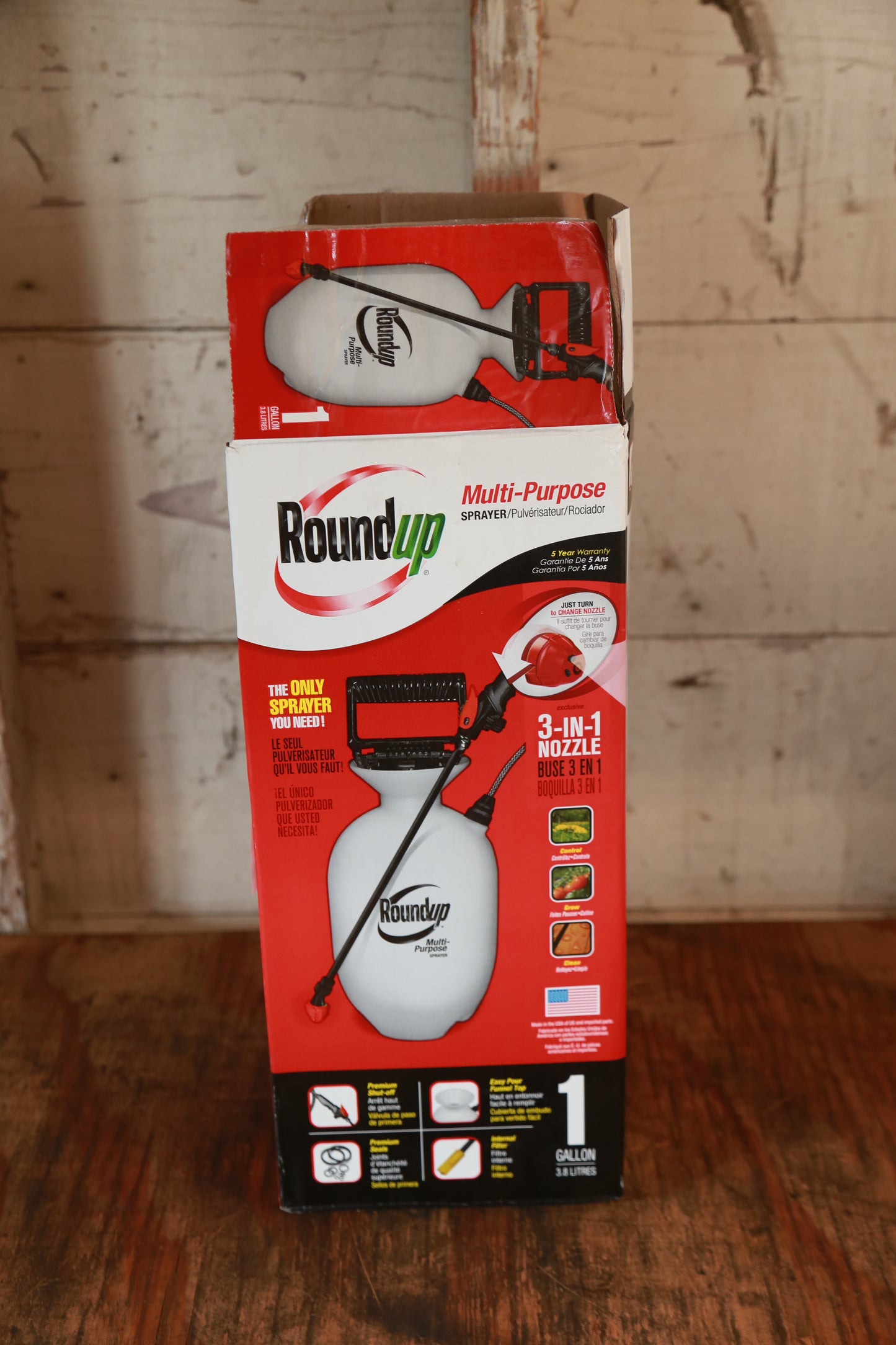 Roundup 1-Gallon Plastic Handheld Sprayer