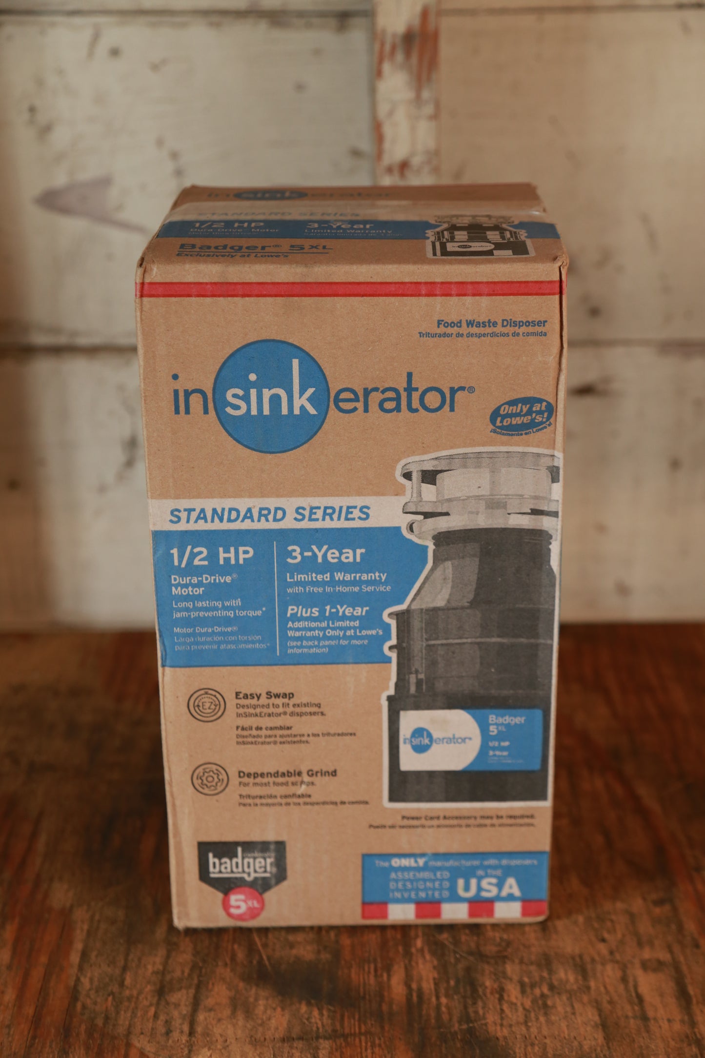 InSinkErator Badger 5XL Non-corded 1/2-HP Continuous Feed Garbage Disposal
