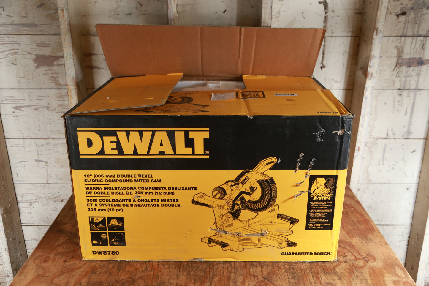DEWALT 12-in 15 Amps Dual Bevel Sliding Compound Corded Miter Saw