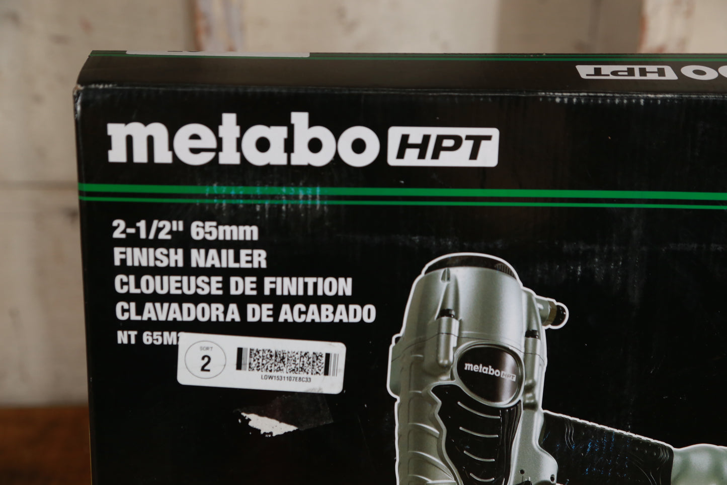 Metabo HPT 16-Gauge-Degree Corded Finish Nailer