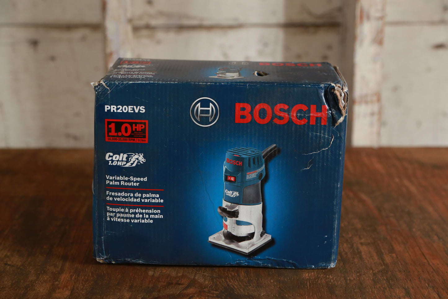 Bosch 1/4-in 1-HP Variable Speed Fixed Corded Router (Tool Only)